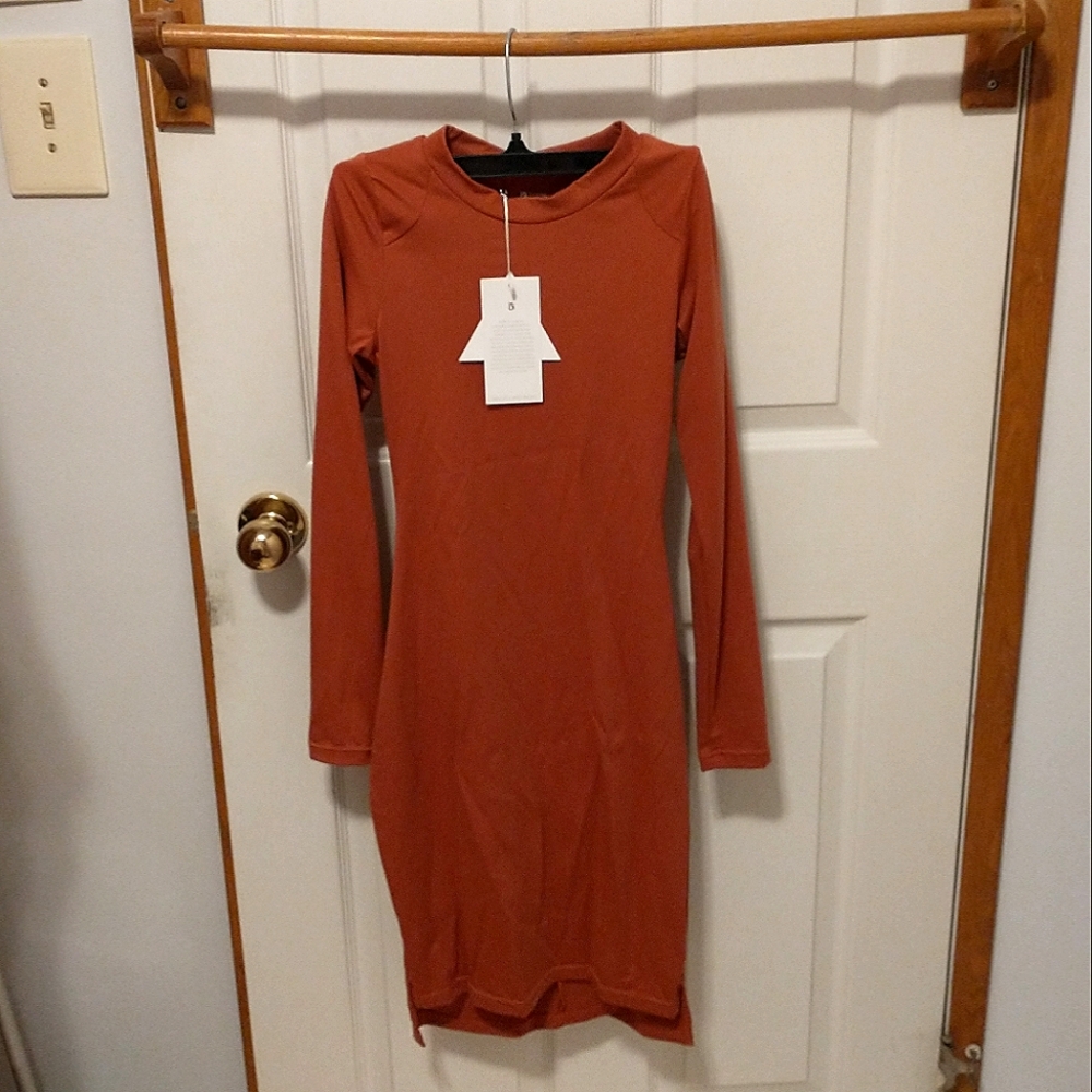 Buffbunny fall in love dress in cinnamon